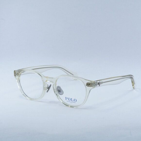 NEW POLO RALPH LAUREN PH2265D 5034 SHINY TRANSPARENT PINOT GREY EYEGLASSES
